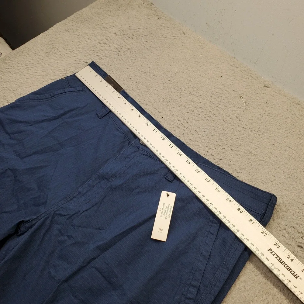 Weatherproof Golf Shorts Men 44 Blue Trail Utility Pocket Stretch Flex Waistband
